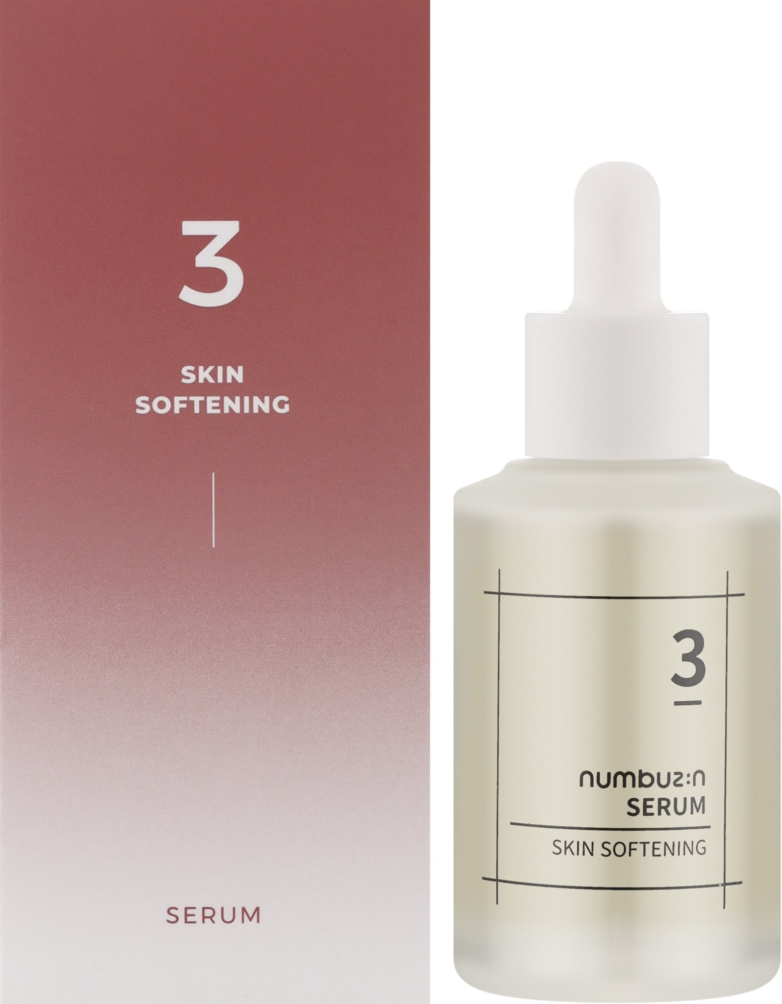 Numbuzin, No. 3 Skin Softening, Softening, Serum, For Face, 50 ml