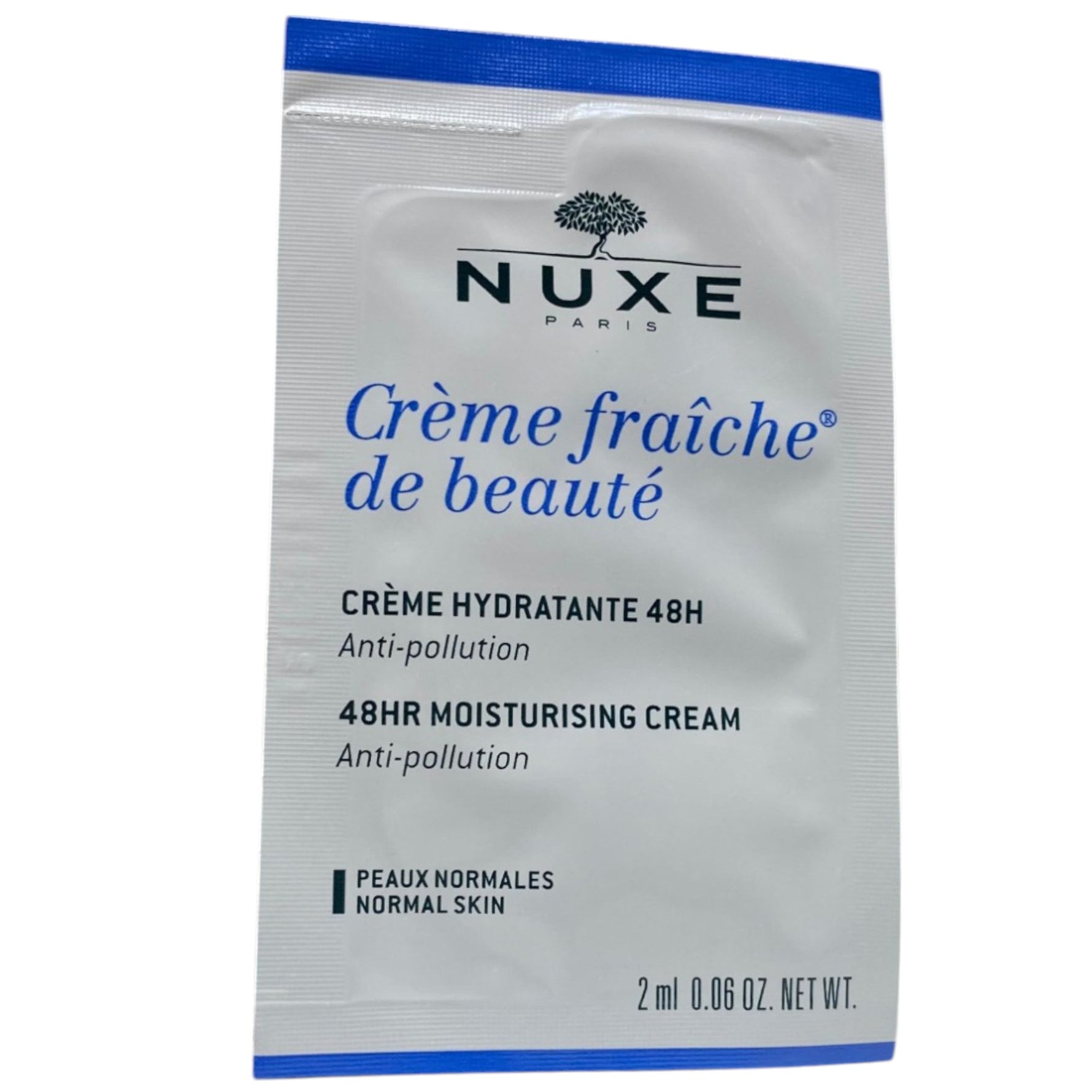 Nuxe, Creme Fraiche de Beaute, Antipoluare, Smântână, Pentru față, 2 ml *Mostră - Olmarkt