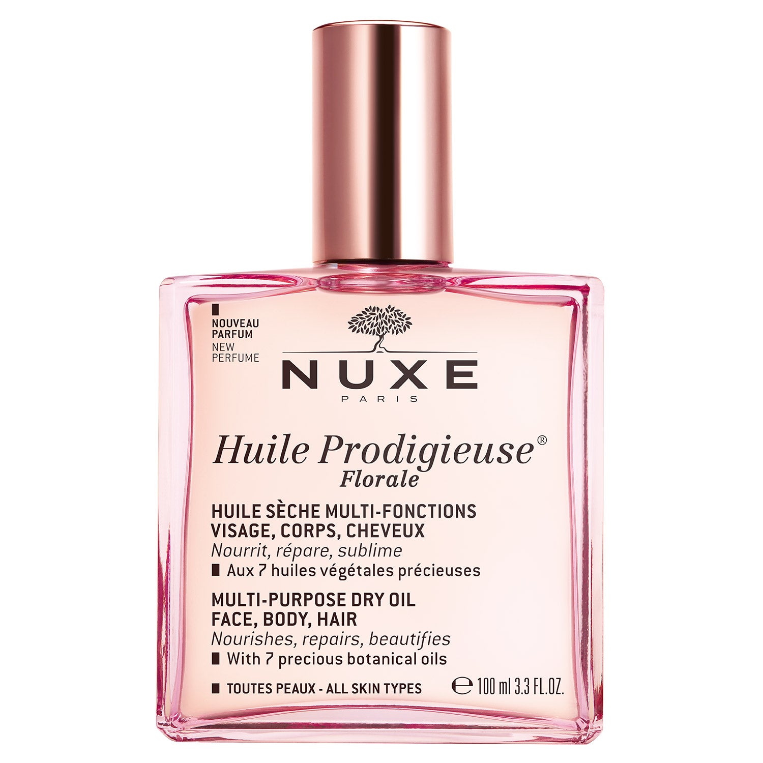 Nuxe, Huile Prodigieuse Multi-Purpose Floral, Ulei de corp, Pentru față, corp și păr, 100 ml