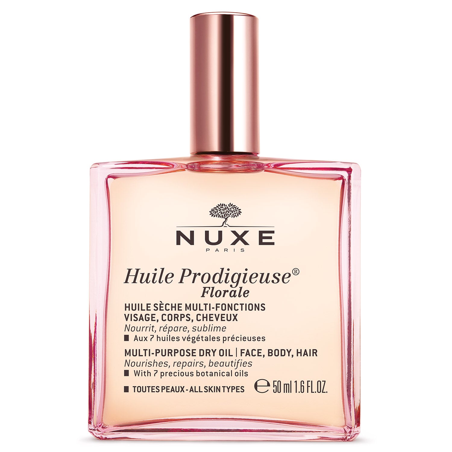 Nuxe, Huile Prodigieuse Multi-Purpose Floral, Ulei de corp, Pentru față, corp și păr, 50 ml - Olmarkt