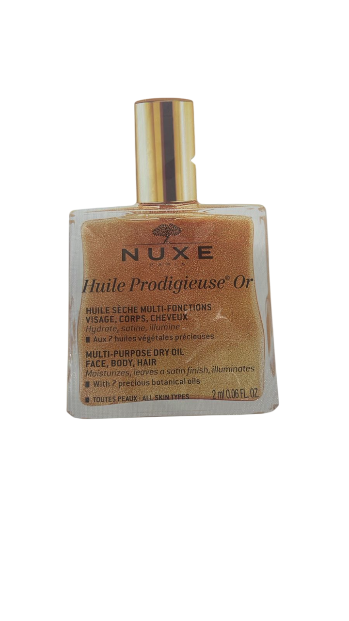 Nuxe, Huile Prodigieuse Or Multi-Purpose, Ulei de corp, Pentru corp, față și păr, 2 ml *Mostră