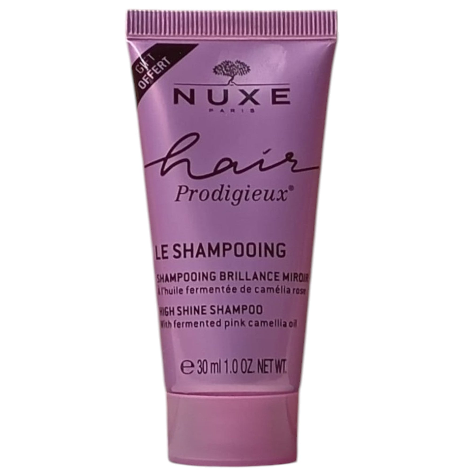 Nuxe, Prodigieux, Șampon pentru păr, Pentru strălucire, 30 ml - Olmarkt
