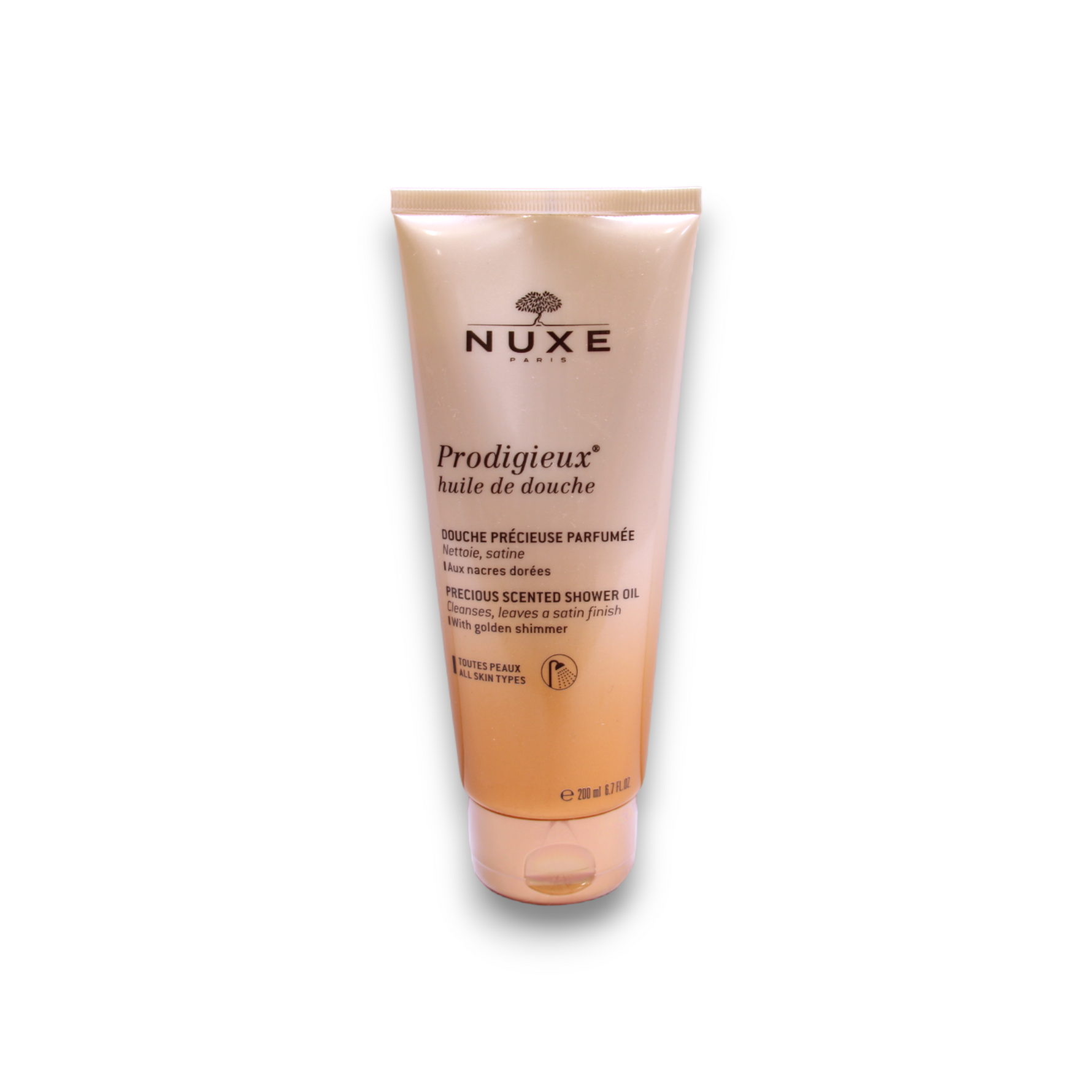 Nuxe, Prodigieux, Ulei de duș, Pe tot corpul, 200 ml