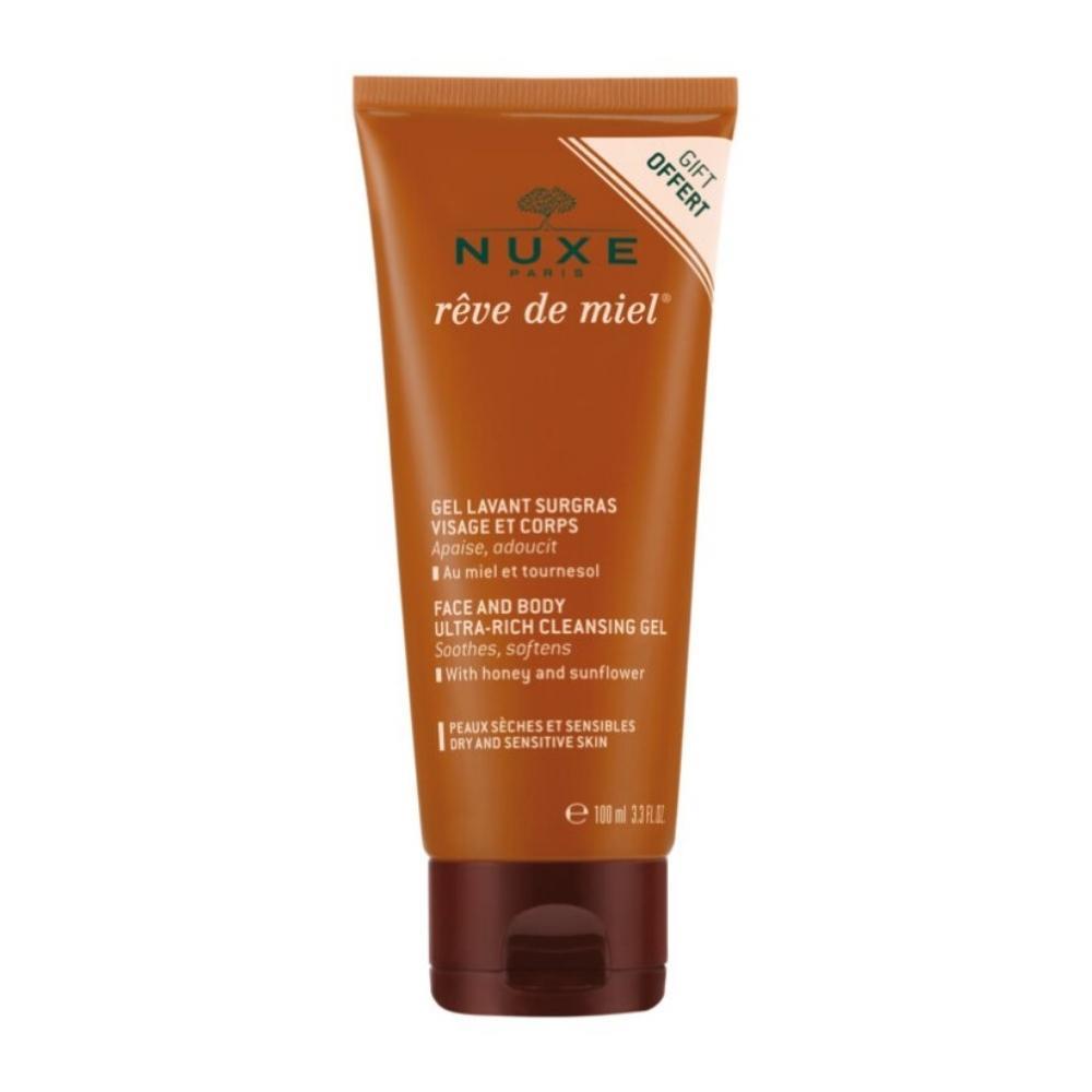 Nuxe, Reve de Miel Ultra Rich, Gel de curățare, Pentru față, 100 ml - Olmarkt