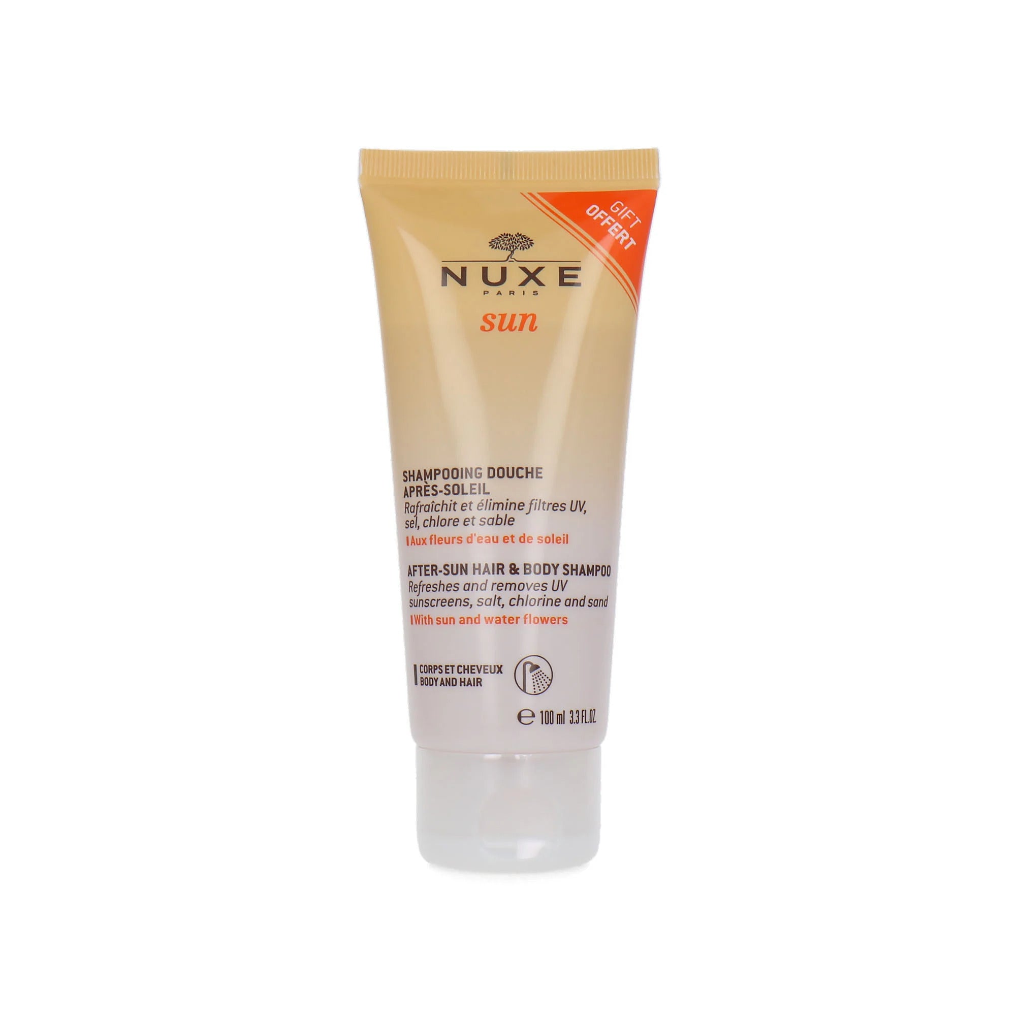 Nuxe, Sun, Șampon după soare, Pentru păr și corp, 100 ml - Olmarkt
