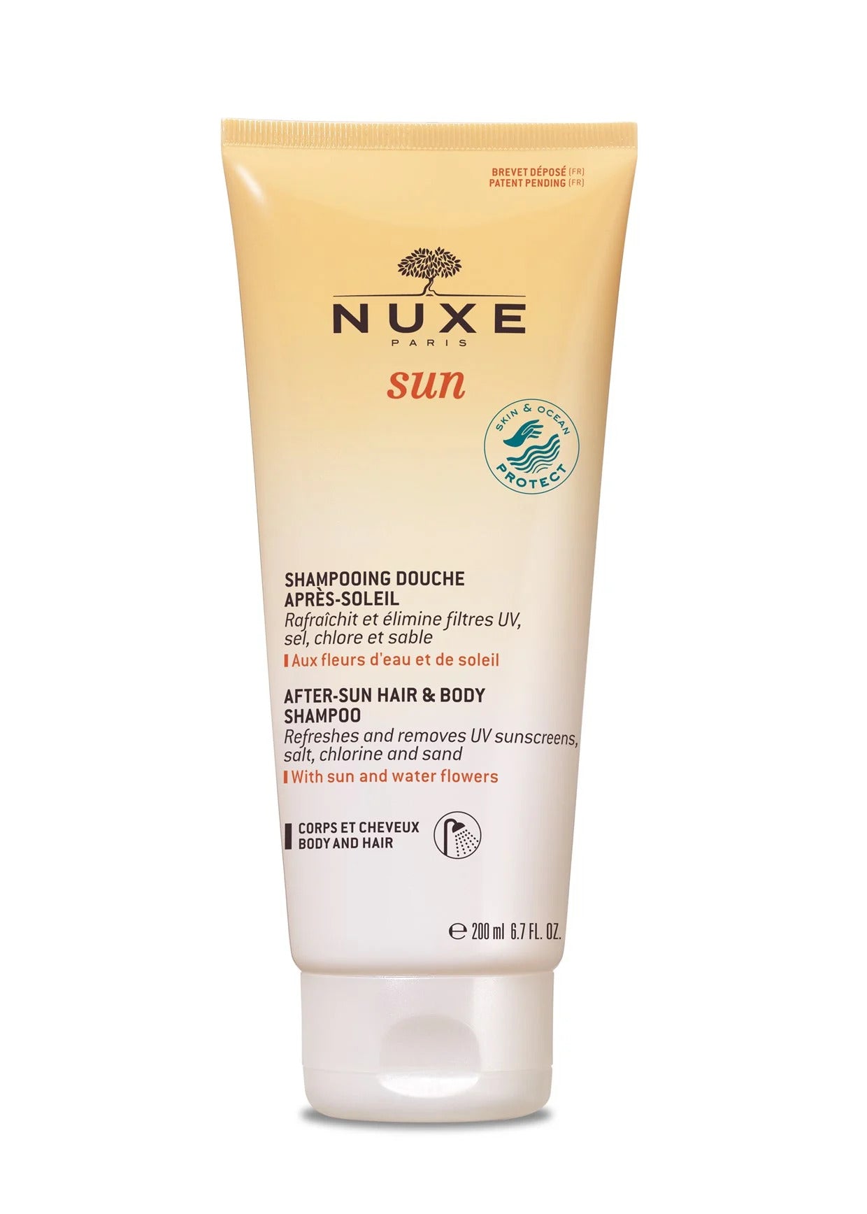 Nuxe, Sun, Șampon pentru păr, După soare - Curățare, 200 ml
