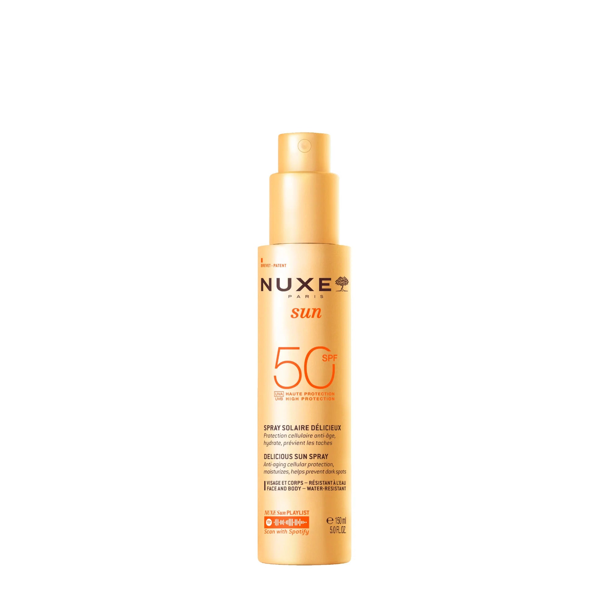 Nuxe, Sun, Spray pentru protecție solară, SPF 50, 150 ml - Olmarkt