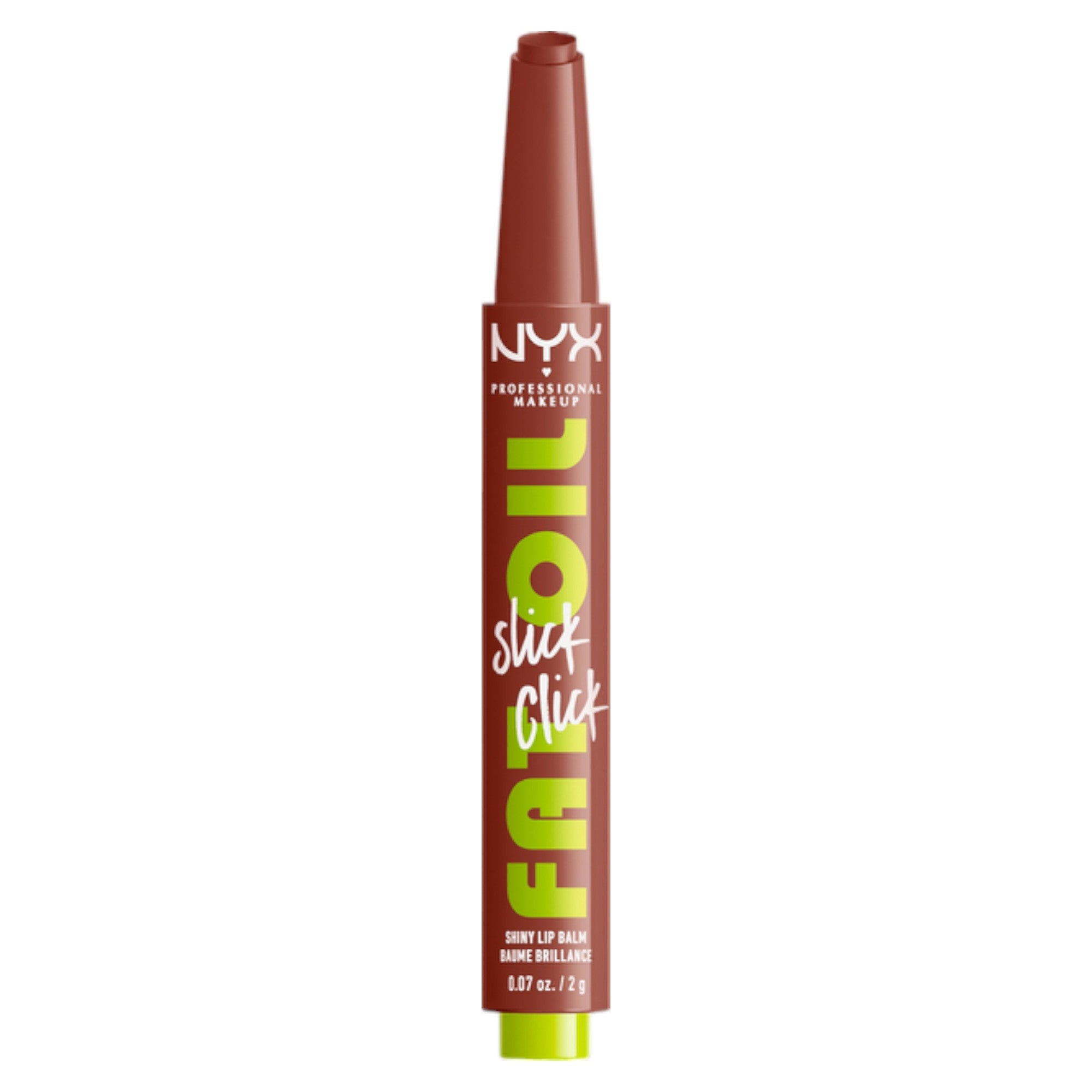Nyx, Fat Oil Slick Click, Transparent, Balsam de buze, 05, 2 g