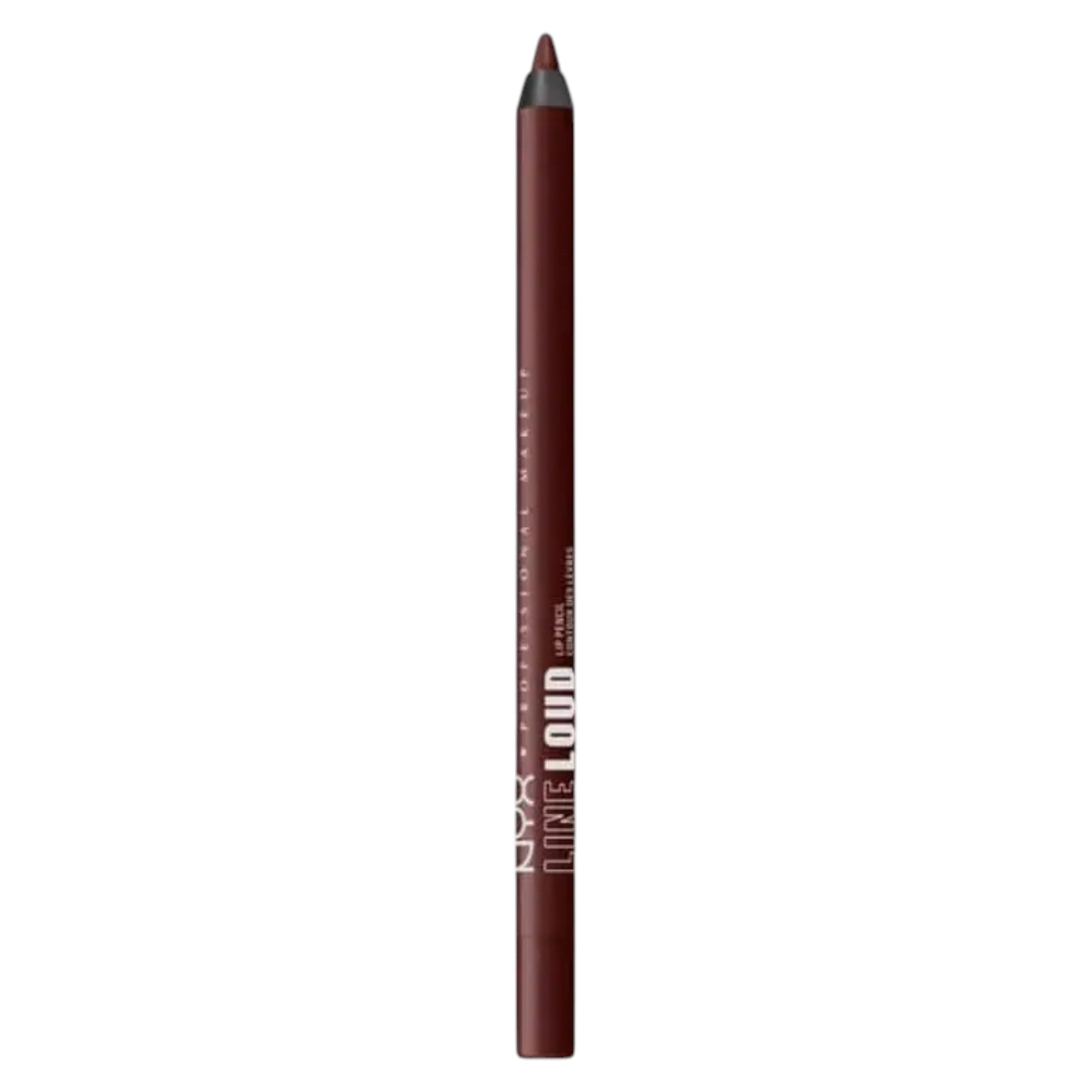 Nyx, Line Loud Goal Crusher, Vegan, Creion ascuțit, Creion de buze, 02, Faceți o declarație, 1.2 g