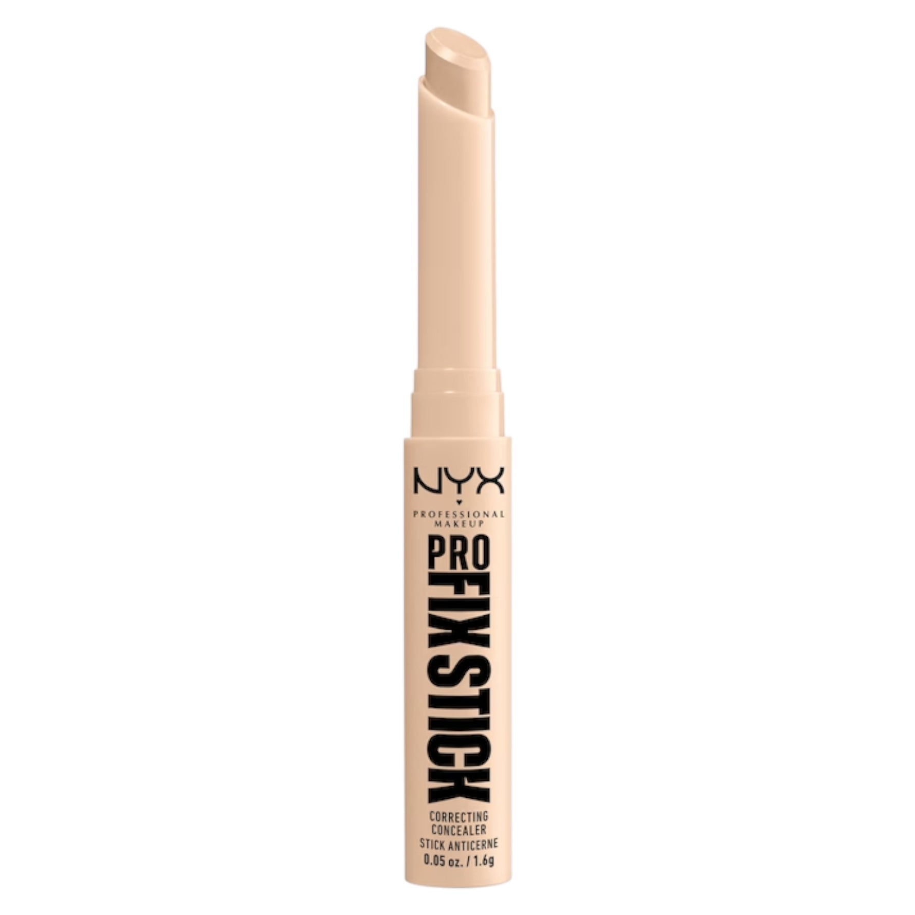 Nyx, Pro Fix Stick Correcting, Vegan, Rezistent la transfer, Creion corector, 03, Alabastru, 1.6 g