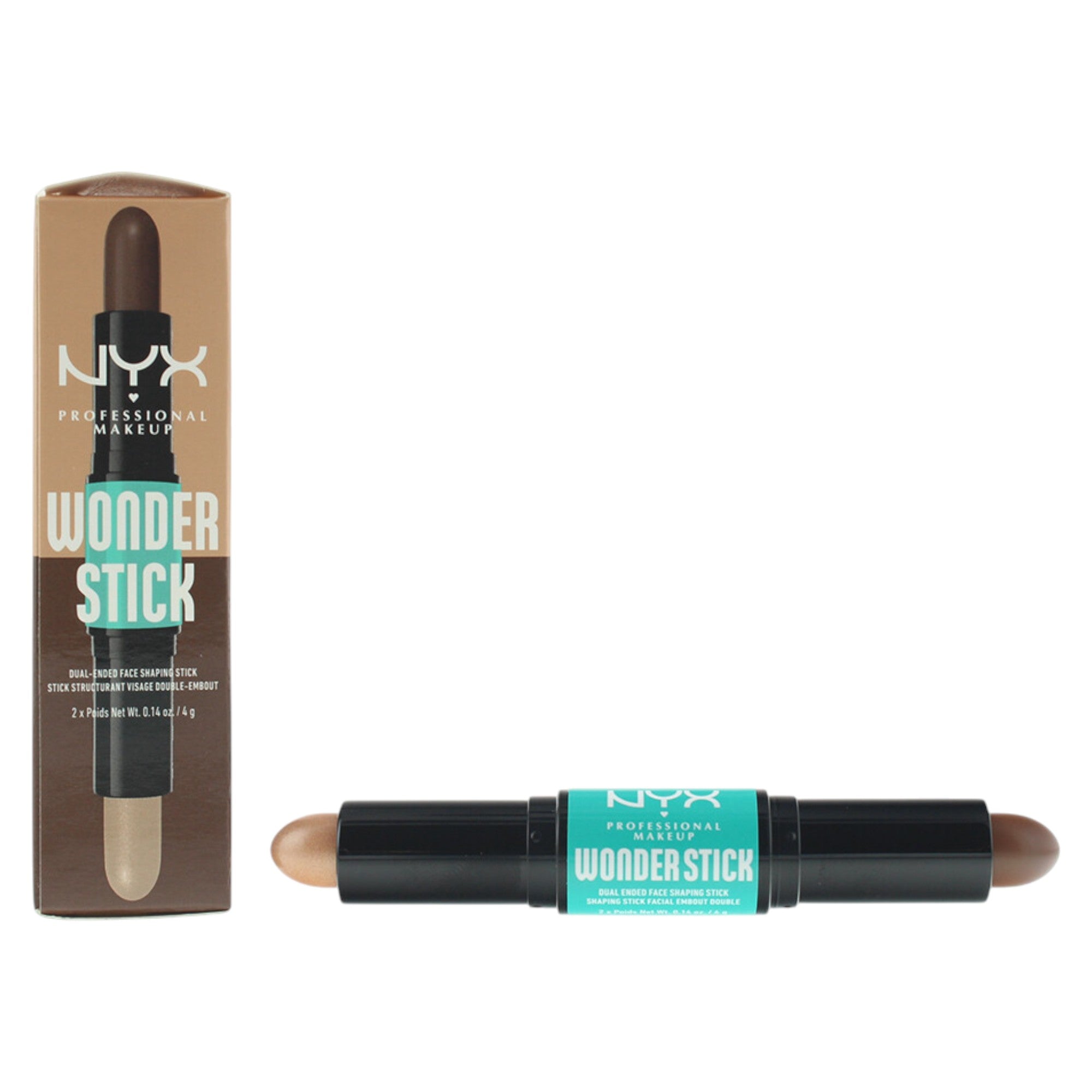 Nyx, Wonder Stick Duo, Bogat, Baton de contur, 4 g