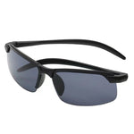 Ochelari de Soare, Flippy, Polarizati, pentru Condus, Ciclism, 400 UV, cu Lentila Neagra pentru Protectie, Rama Neagra,