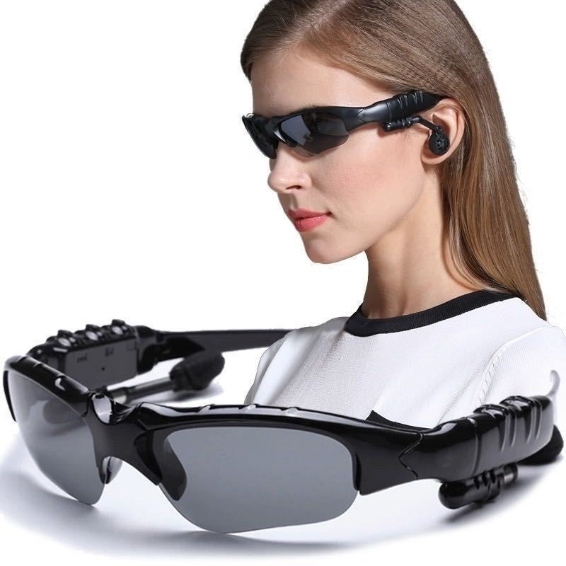 Ochelari de Soare Inteligenti, Flippy, Lentile Polarizate, Conexiune Bluetooth 5.0, Functie Apelare, Redare Muzicala,