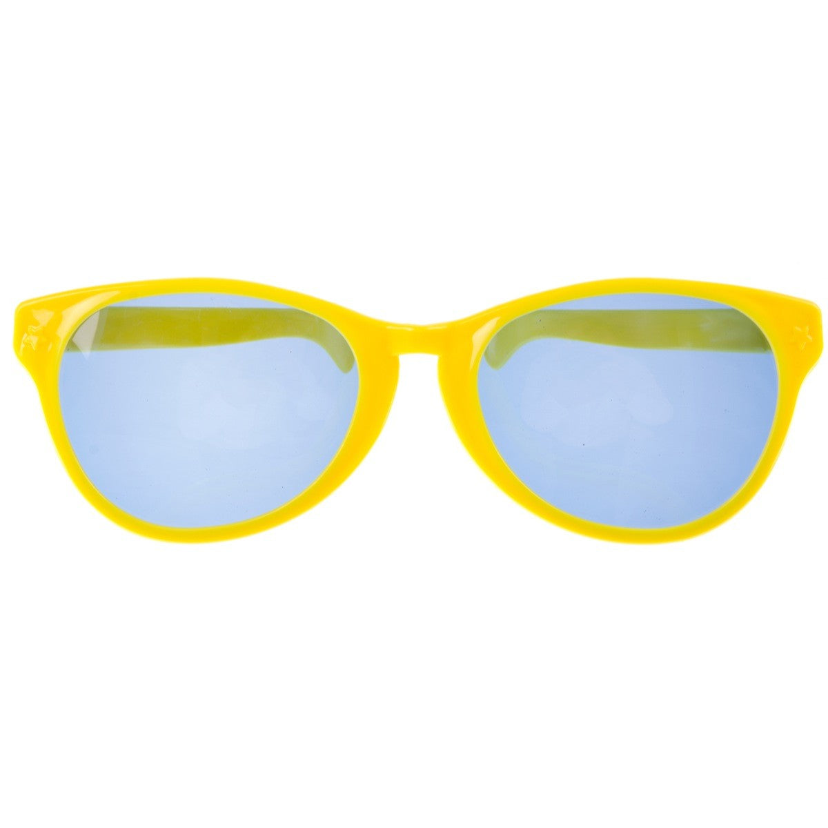 Ochelari Deghizare, Flippy, Marime Exagerata, din Plastic, 26 x 9 cm, Galben
