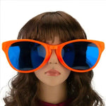 Ochelari Deghizare, Flippy, Marime Exagerata, din Plastic, 26 x 9 cm, Portocaliu