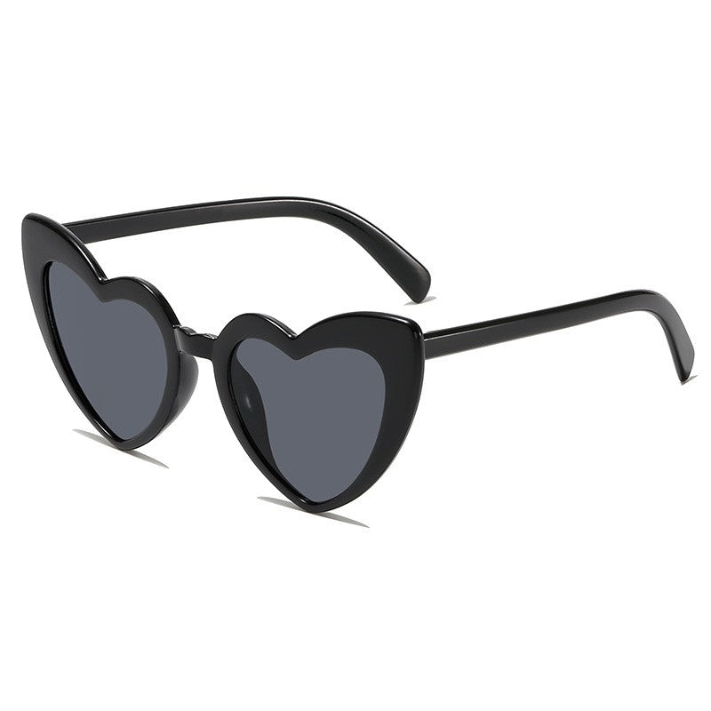Ochelari in Forma de Inima, Flippy, pentru Petrecerea Burlacitelor, Tematica Nunta, Protectie Soare, 14.7x4.9x14.2 cm,