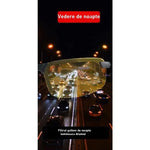 Ochelari pentru Viziune pe Timp de Noapte, Flippy, Polarizati, pentru Condus, Ciclism, cu Lentila Galbena, pentru