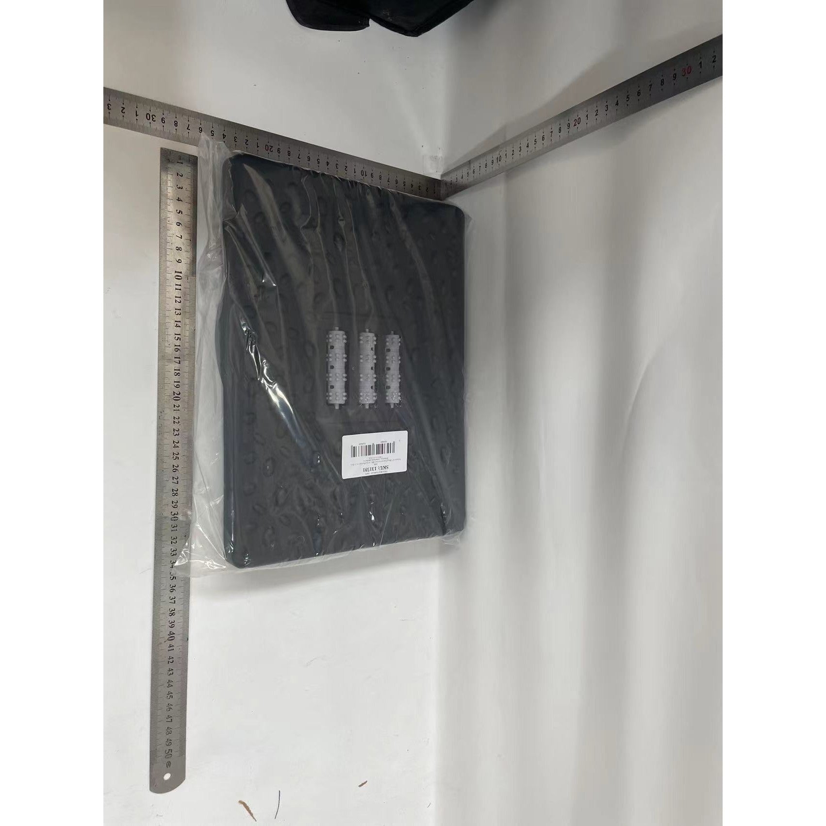 Suport Ergonimic pentru Picioare, Flippy, Plastic, cu Role de Masaj pentru Talpi, pentru Birou, Usor de Transportat,