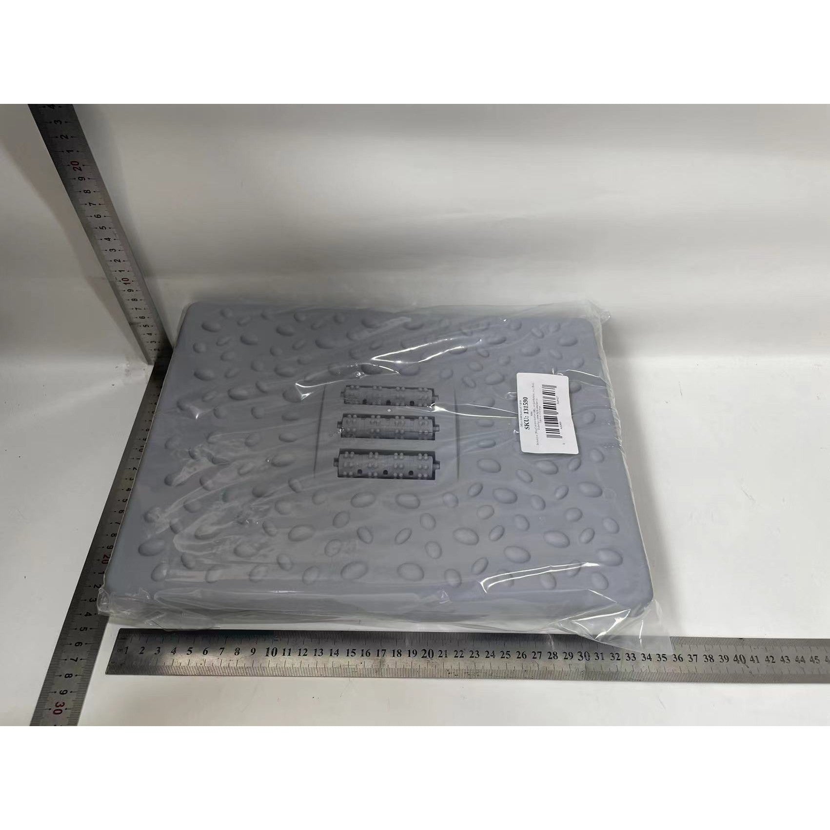 Suport Ergonimic pentru Picioare, Flippy, Plastic, cu Role de Masaj pentru Talpi, pentru Birou, Usor de Transportat,