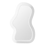 Oglinda de Perete, Flippy, Decorativa, pentru Baie, Dormitor, Sufragerie, Model Minimalist, Forma Asimetrica, 40.3x26