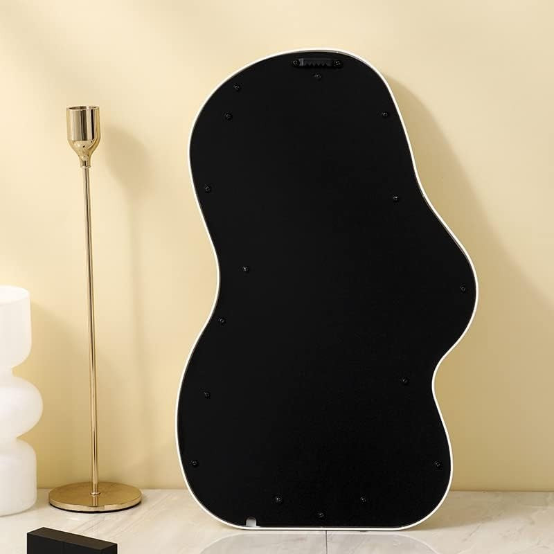 Oglinda de Perete, Flippy, Decorativa, pentru Baie, Dormitor, Sufragerie, Model Minimalist, Forma Asimetrica, 40.3x26