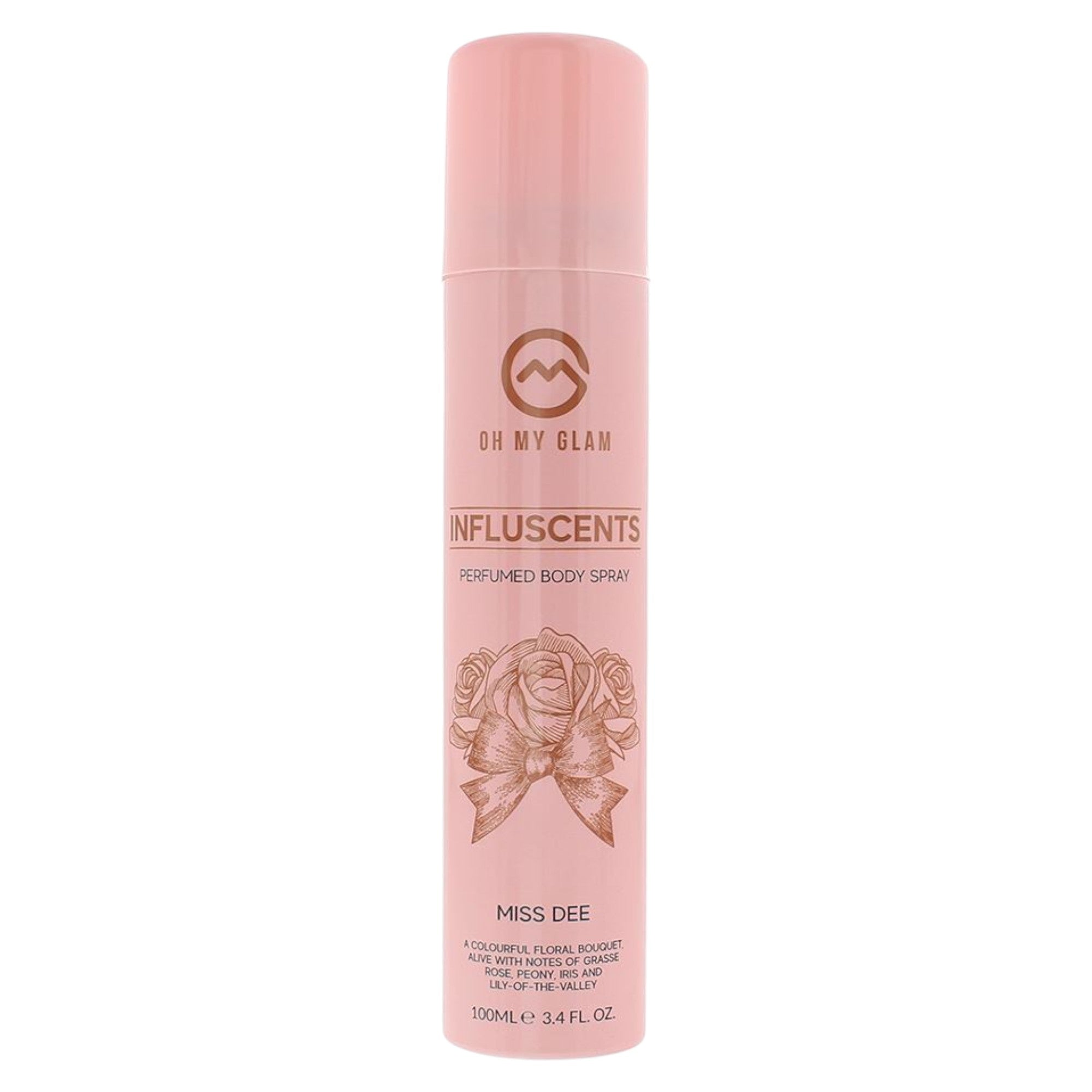 Oh My Glam, Influscent Miss Dee, Spray de corp, Lăcrămioară, 100 ml
