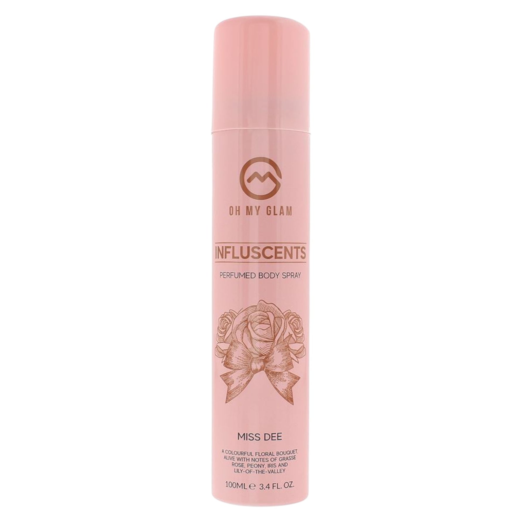 Oh My Glam, Influscent Miss Dee, Spray de corp, Lăcrămioară, 100 ml