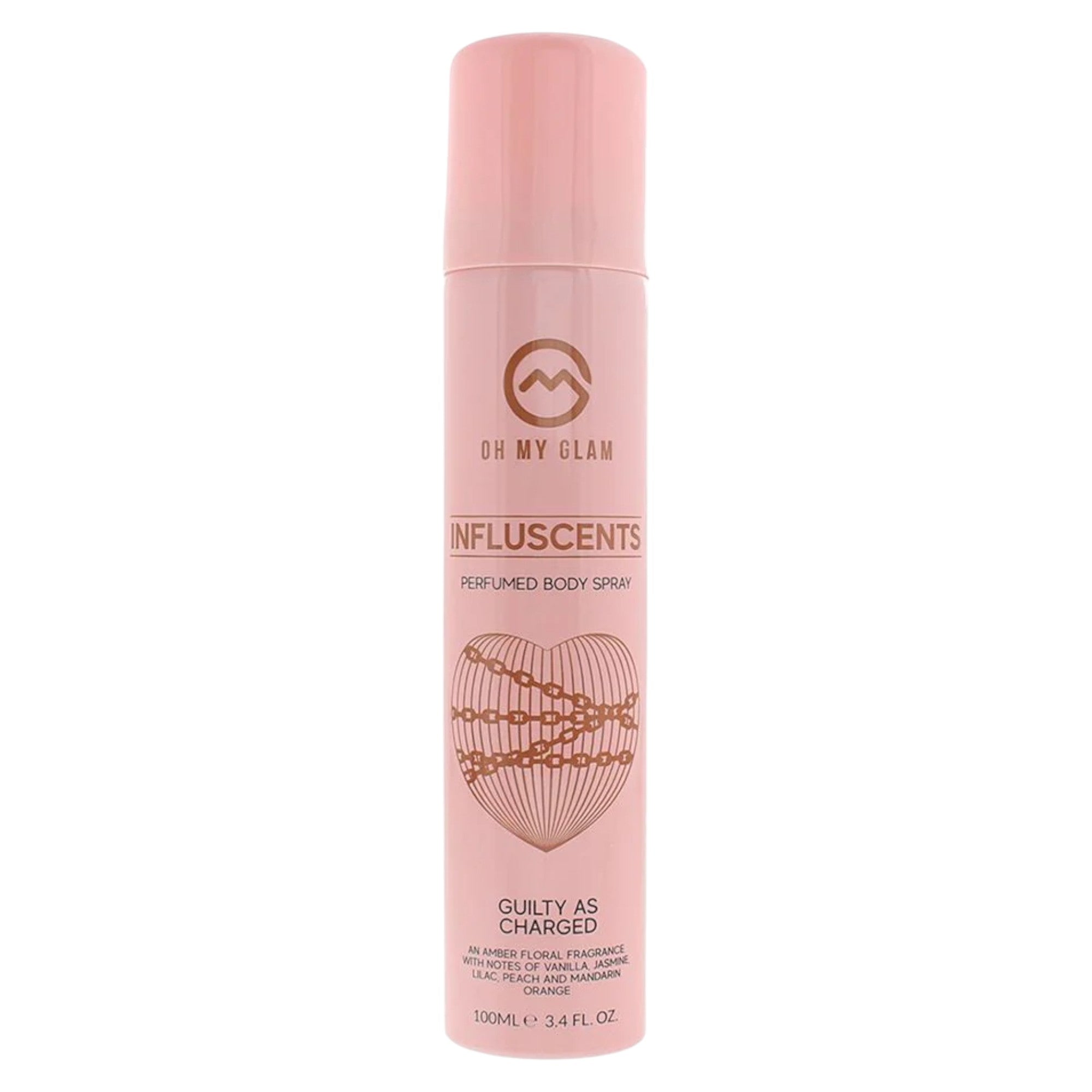Oh My Glam, Influscents Guilty As Charged, Spray de corp, 100 ml