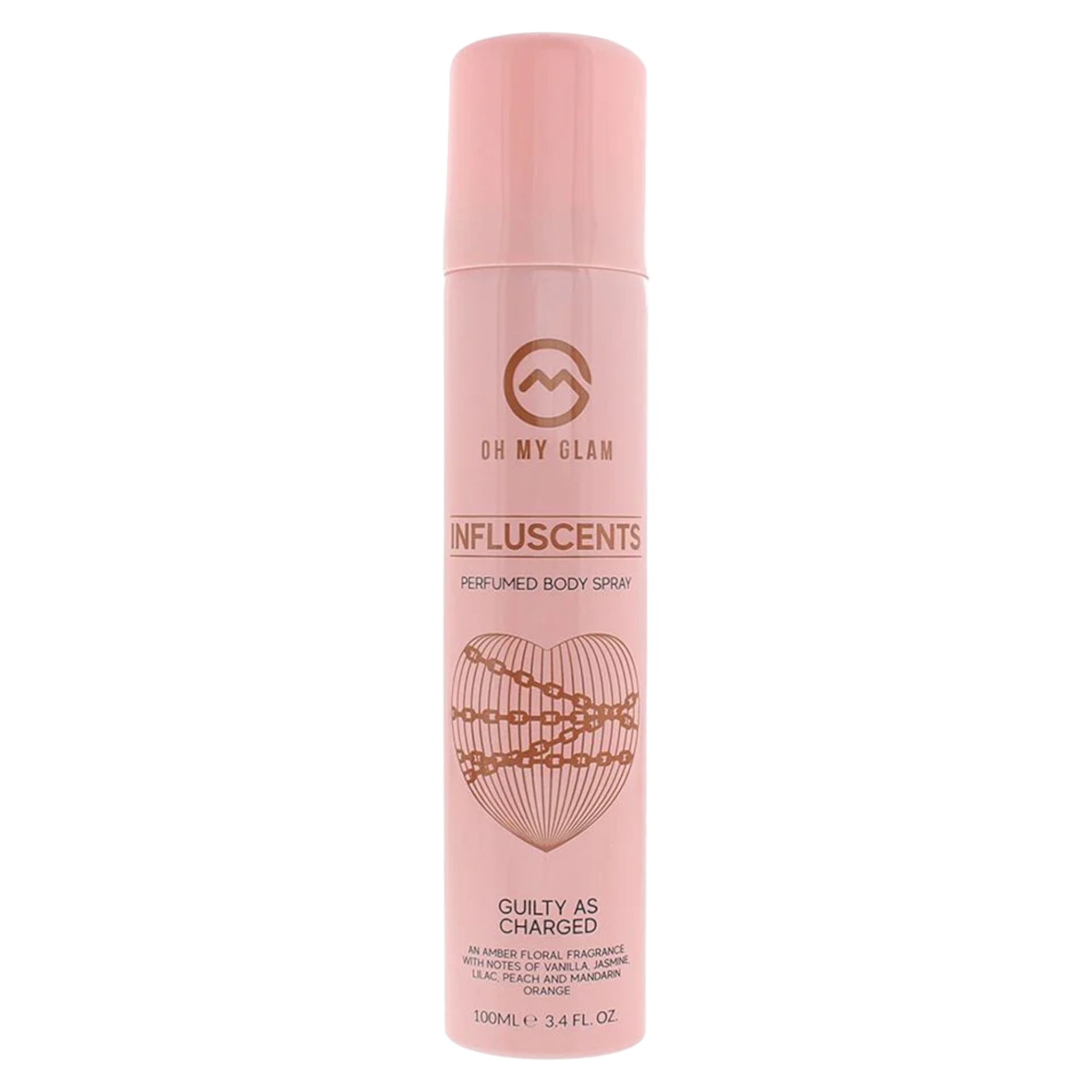 Oh My Glam, Influscents Guilty As Charged, Spray de corp, 100 ml