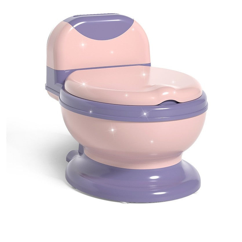 Olita Bebelusi, Flippy, pentru Copii 1 - 8 Ani, Model Toaleta Adulti, Colac Moale PVC, Compartiment Detasabil, Cutie