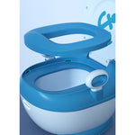 Olita pentru Copii, Flippy, +1an, Portabila, Design cu Ancora, cu Capac, Model Prietenos, Non-Toxic, Compartiment