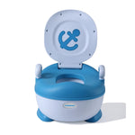 Olita pentru Copii, Flippy, +1an, Portabila, Design cu Ancora, cu Capac, Model Prietenos, Non-Toxic, Compartiment