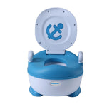 Olita pentru Copii, Flippy, +1an, Portabila, Design cu Ancora, cu Capac, Model Prietenos, Non-Toxic, Compartiment