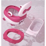 Olita pentru Copii, Flippy, +1an, Portabila, Design cu Fundita, cu Capac, Model Prietenos, Non-Toxic, Compartiment