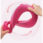 Olita pentru Copii, Flippy, +1an, Portabila, Design cu Fundita, cu Capac, Model Prietenos, Non-Toxic, Compartiment