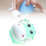 Olita pentru Copii, Flippy, +1an, Portabila, Design Vacuta cu Capac, Model Prietenos, Non-Toxic, cu Manere,