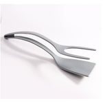 Spatula Multifunctionala tip Cleste, Flippy, Spatula Cleste pentru Gatit, Silicon PP, pentru Alimente, Carne, Paine, 31