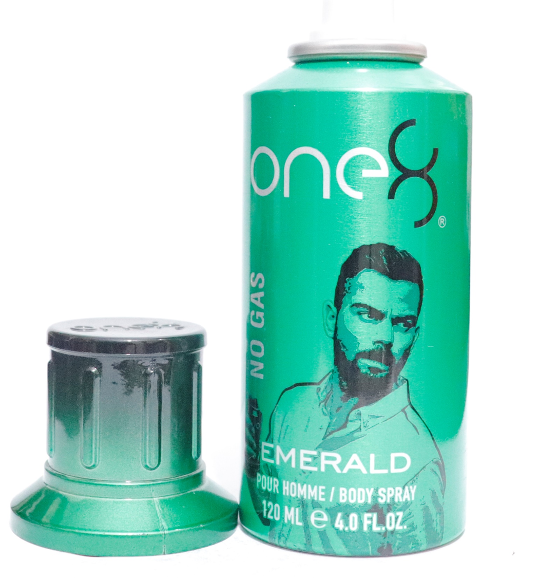 One 8, Emerald No Gas, Spray parfumat, Pentru bărbați, 120 ml