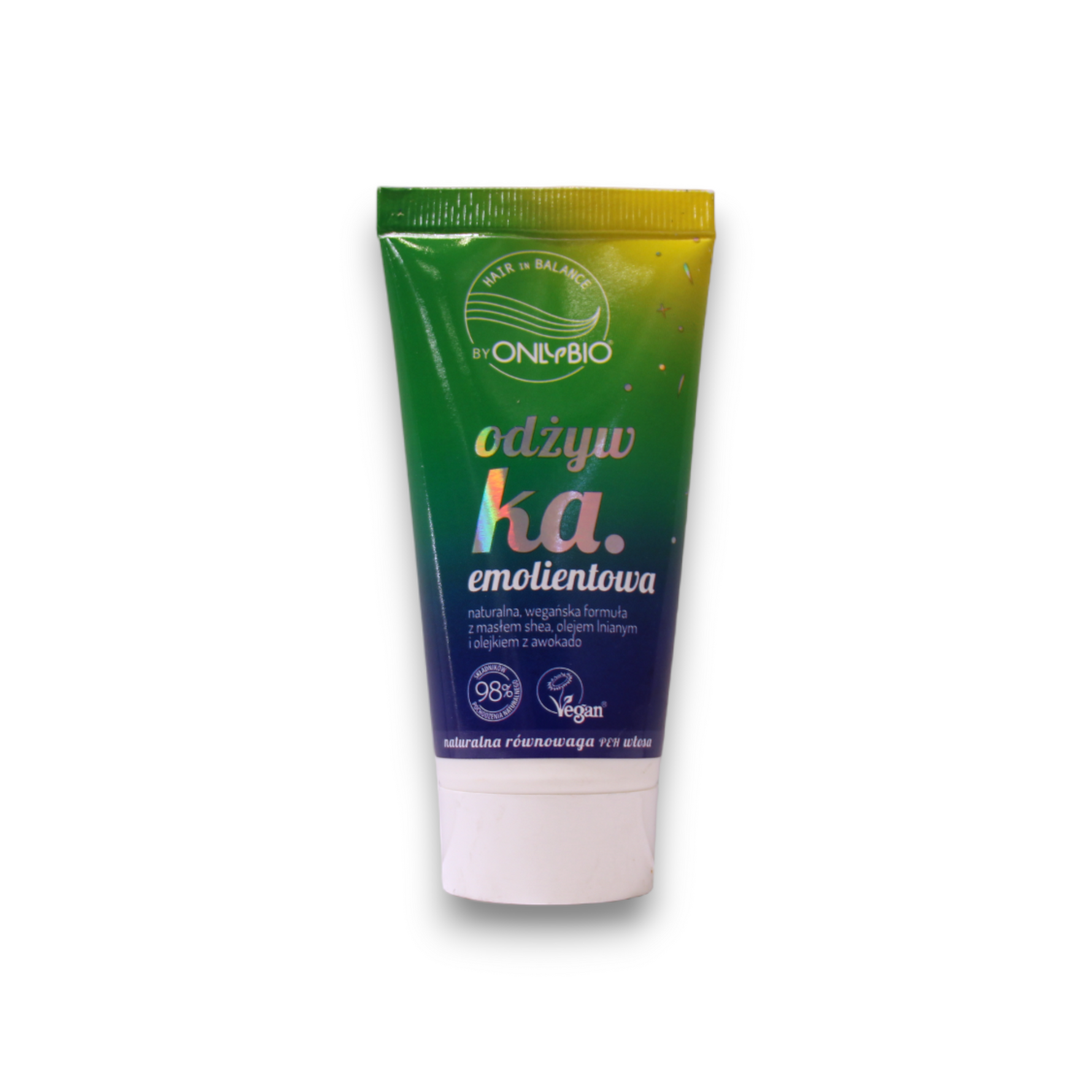 OnlyBio, Hair Balance Emollient, Unt de shea, Balsam de păr, Anti-încâlcire, 50 ml - Olmarkt