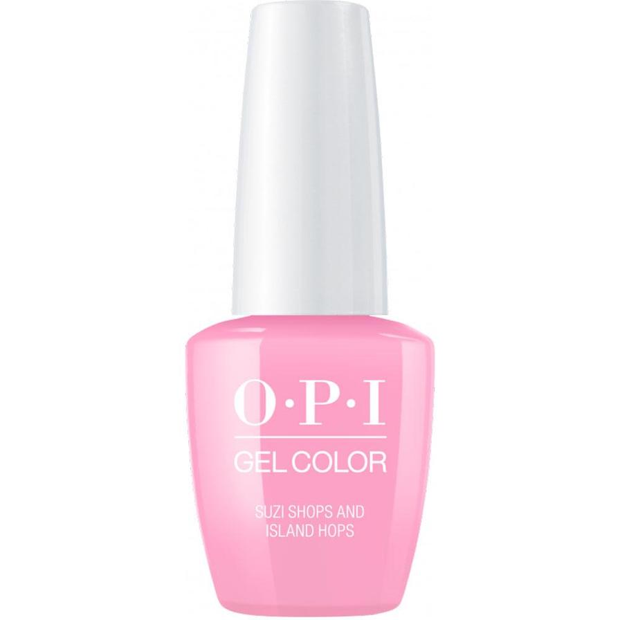 Opi, Gel Color, Ojă semipermanentă, Suzi face cumpărături și vizitează insule, 15 ml - Olmarkt