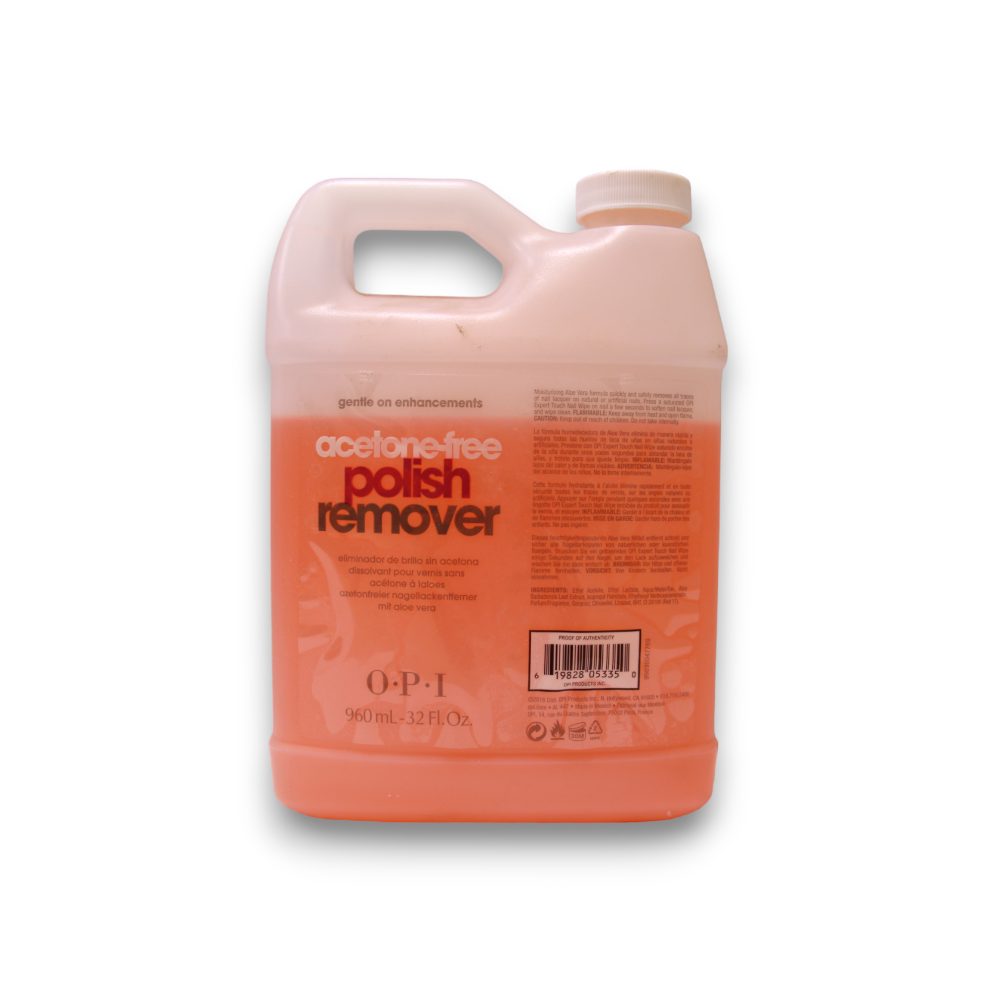 Opi, OPI, Dizolvant pentru ojă, 960 ml - Olmarkt