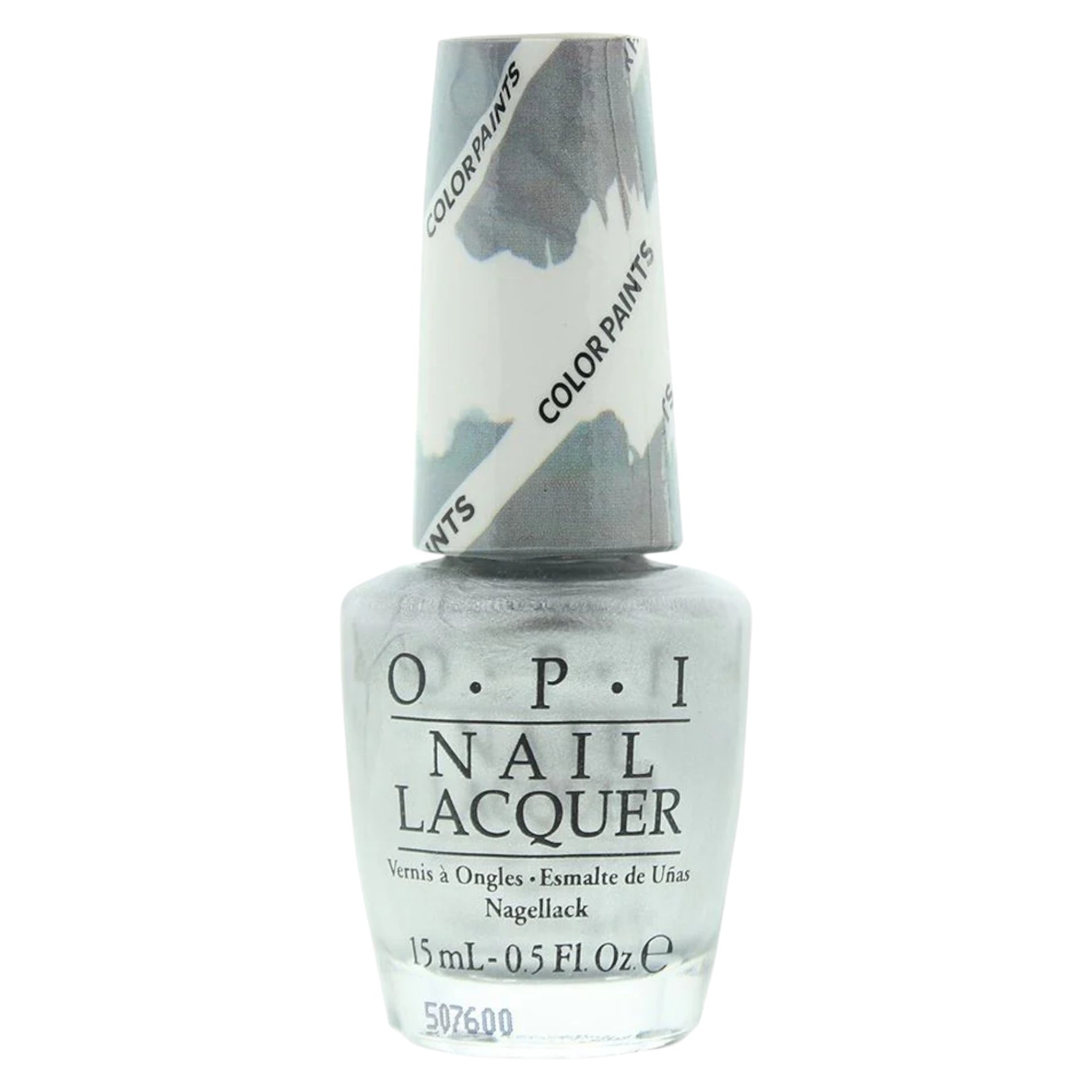 Opi, Silver Canvas Undercoat, metallic, Lac de unghii, OSC72NLP19, Pânză argintie, 15 ml