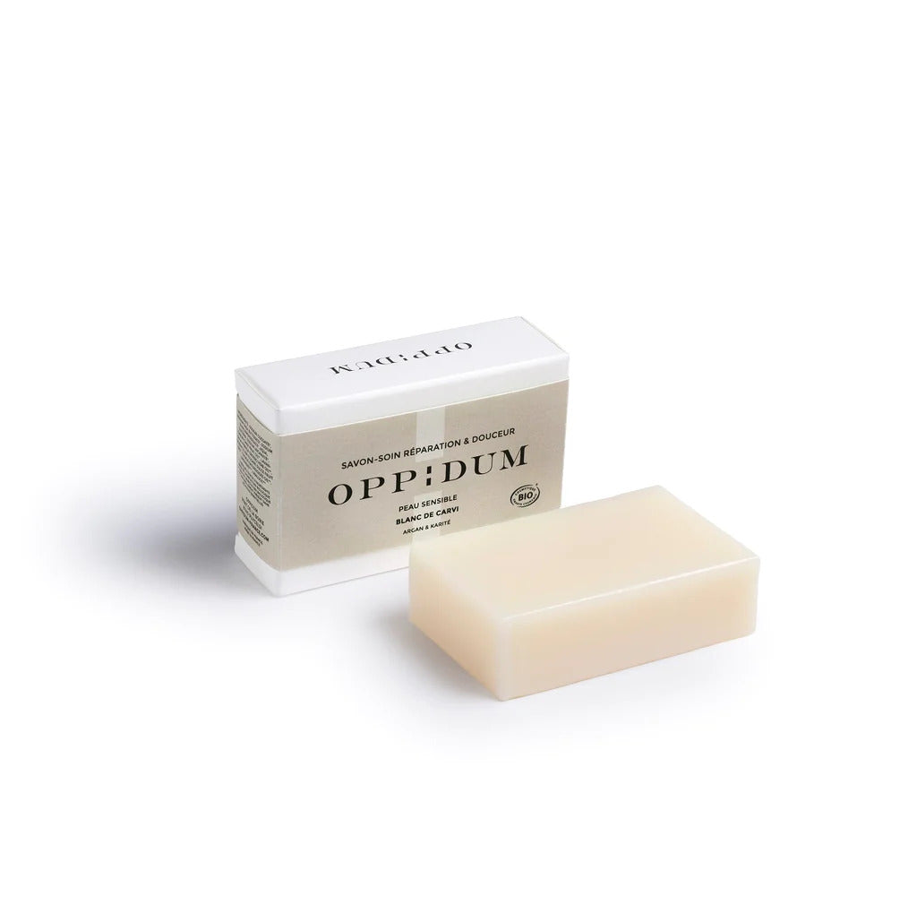 Oppidum, Blanc De Carvi, Curățare și calmare, Bucată de săpun, 100 g
