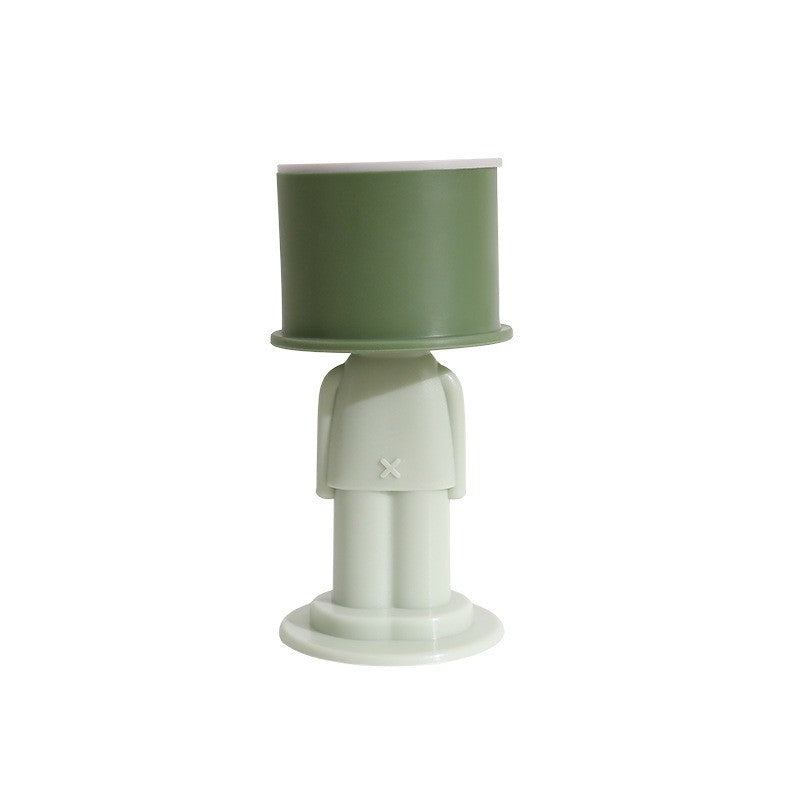 Opritor de Usa, Flippy, din Silicon, Model Magicial, cu Prindere de Perete, Anti-Coliziune, 4x 8.5 cm, Verde
