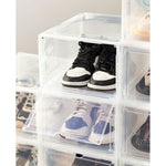 Organizator de Pantofi, Flippy, din PP+ABS, Usa Frontala Magnetica, Rezistenta la Praf, Anti-Oxidare, Utilizare