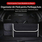 Organizator Portbagaj Auto Pliabil, Flippy, Cutie Depozitare Multifunctionala, Material Textil Non Woven, 50 x 17 x 24