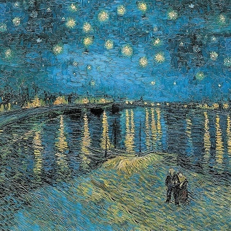 Origami pasari design Van Gogh, Fridolin