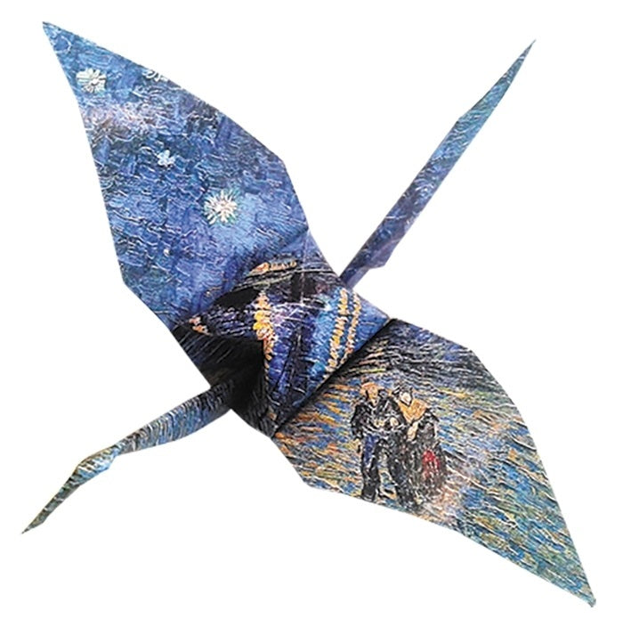 Origami pasari design Van Gogh, Fridolin