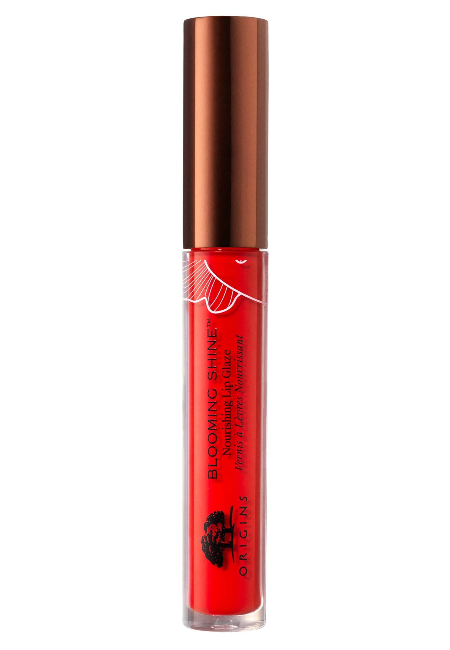 Origins, Blooming Shine, Luciu de buze, 06, Lovitură de petală, 2.6 ml - Olmarkt