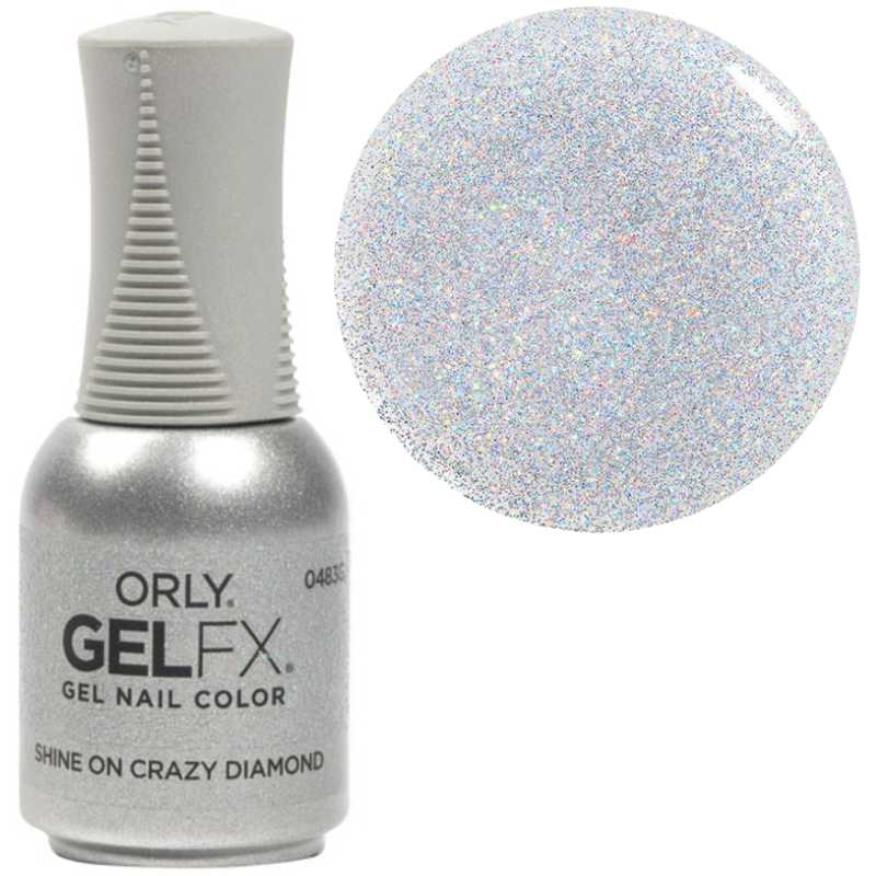 Orly, Gelfx, Sclipici, Ojă semipermanentă, Shine On Crazy Diamond, 18 ml